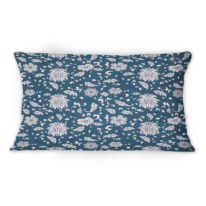 Floral Throw Pillow
